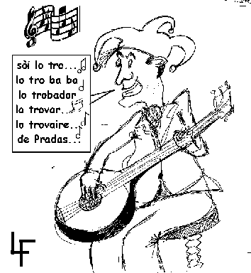 caricatura facha per Francis Lasseur d'Agen d'Avairon