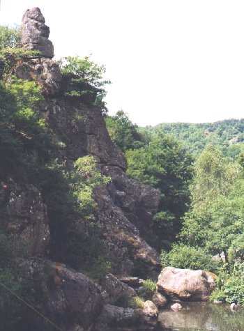 rocher du Gourg Negre