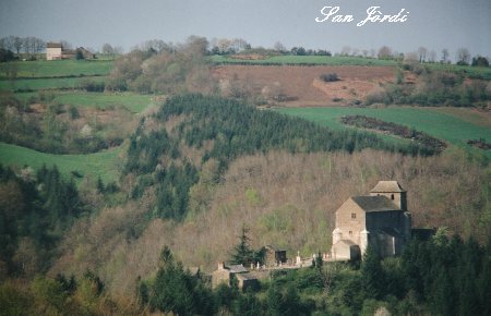 vue du site de St Georges